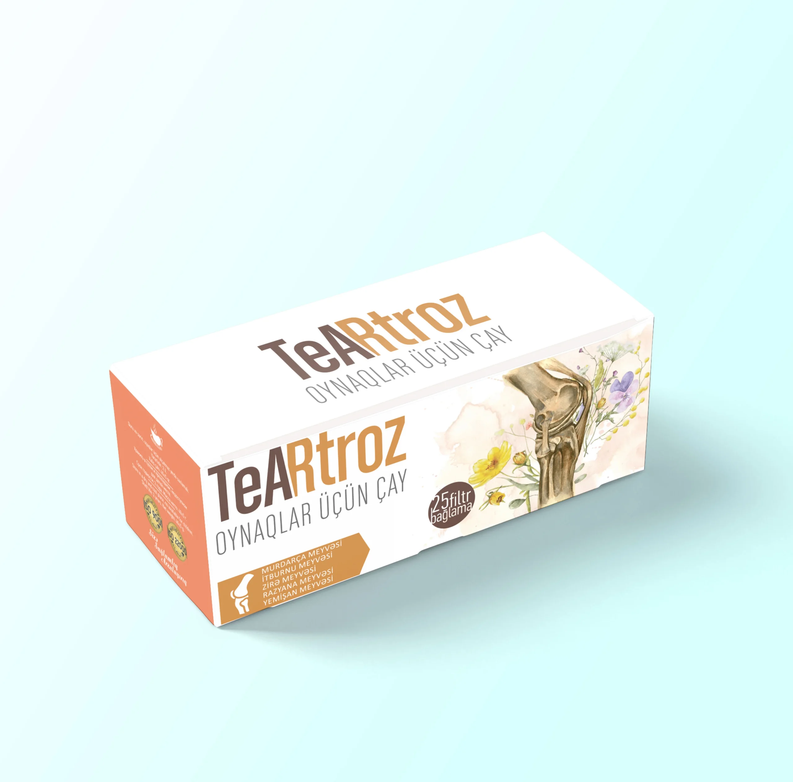 Teartroz Çay Rebranding - Herba Flora
